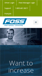 Mobile Screenshot of fossnational.com